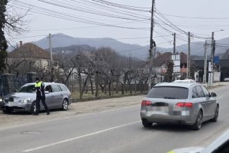 59 de autoturisme oprite si 37 de amenzi contraventionale aplicate in doua ore la Sighetu Marmatiei