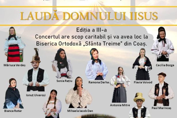 Concert caritabil de pricesne Lauda Domnului Isus in Coas
