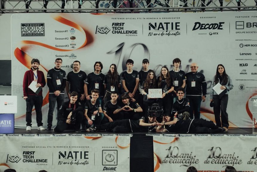 exoros de la subsolul liceului la calificarea nationala in robotica