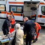 Accident in lant intre Satulung si Lapusel o pasagera a fost transportata la spital