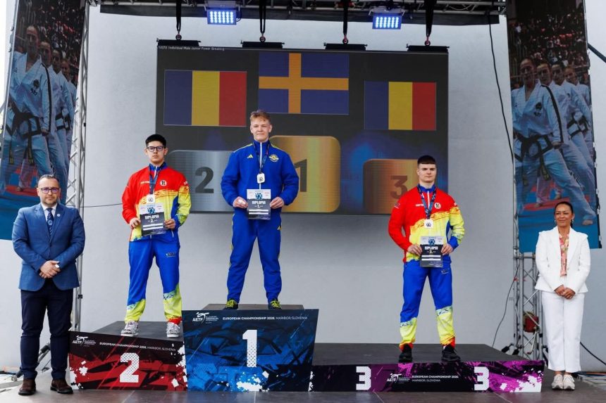 Bronz european pentru Roman Bogdan Alexandru o performanta istorica pentru ACS Ge Baek