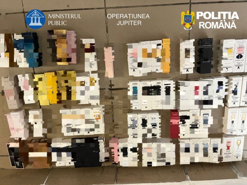 Bunuri care pot fi contrafacute confiscate in urma perchezitiilor efectuate in Sighetu Marmatiei Sacel si Valea Chioarului