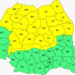 COD GALBEN de vant intens in nordul tarii Maramuresul una dintre cele mai afectate zone