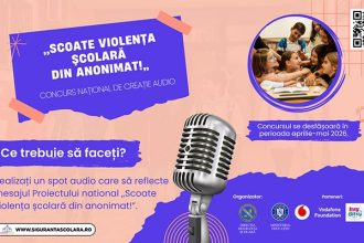 Concurs pentru elevii din Maramures Spune nu violentei in scoli printr un spot audio