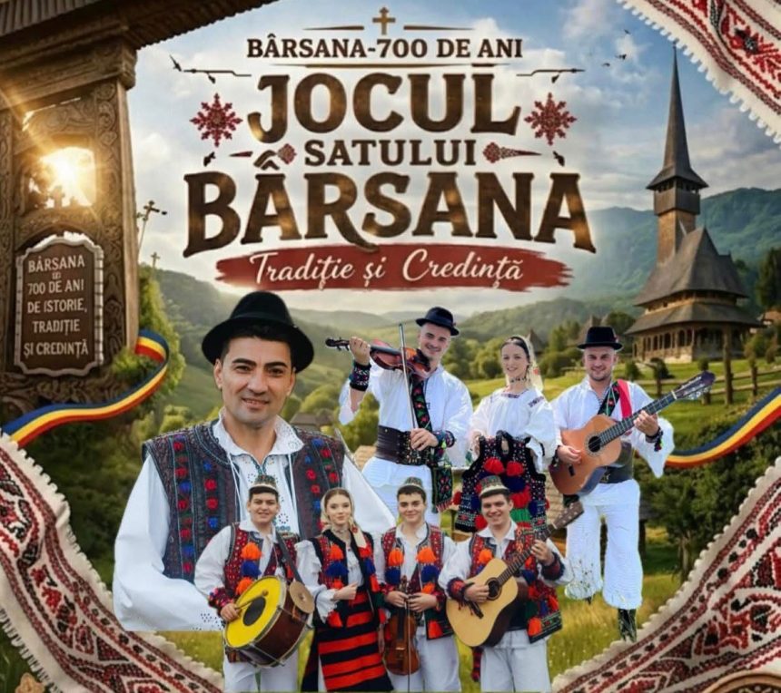 Jocul Satului Eveniment folcloric deosebit la Barsana in anul aniversar de 700 de ani