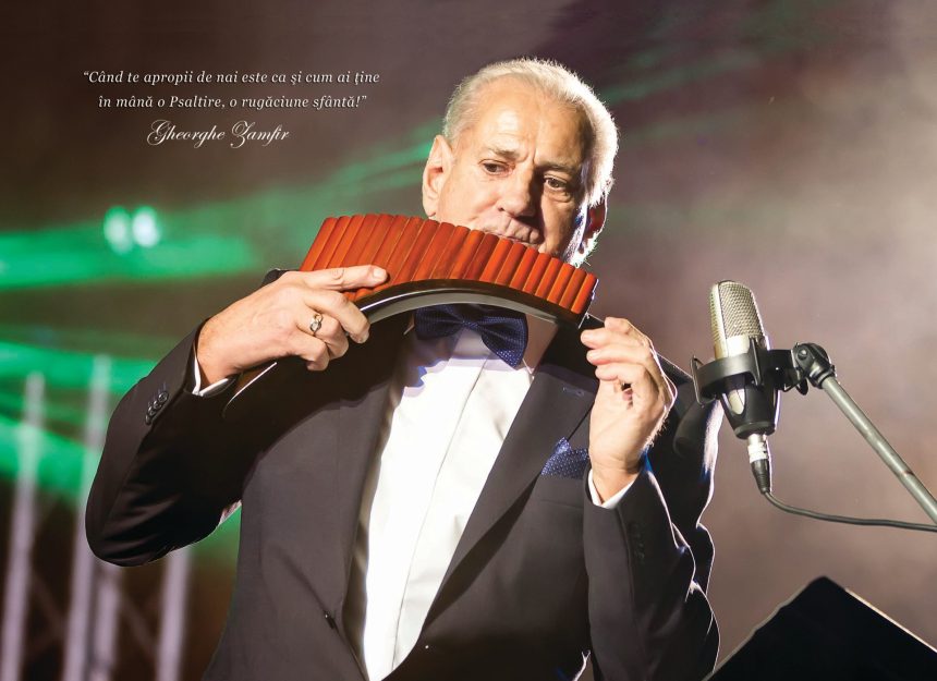 La multi ani Gheorghe Zamfir Maestrul naiului romanesc sarbatoreste astazi un alt an de viata