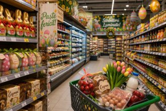 Orarul supermarketurilor de Paste