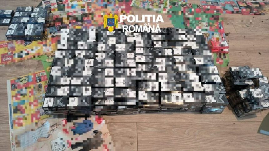 Politistii au descoperit tigari de contrabanda intr un butoi la Sighetu Marmatiei