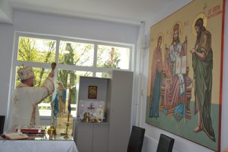 Sfanta Liturghie Arhiereasca Noua capela din incinta Spitalului de Pneumoftiziologie Dr Nicolae Rusdea a fost binecuvantata