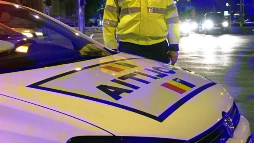 Sofer fara permis identificat pe un drum secundar din Rona de Sus