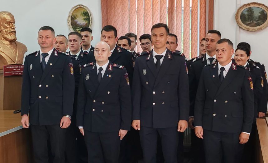 52 de cadre ale ISU Maramures au fost avansate in grad Ceremonie dedicata profesionalismului si devotamentului