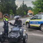 ATV condus fara permis pe o strada din Borsa soferul a primit dosar penal