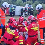 Accident cu 11 victime in Pasul Gutai ISU Maramures a pus in aplicare Planul Rosu de Interventie