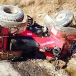 Accident cu ATV in Berbesti Conducatorul a parasit locul accidentului si nu avea permis de conducere