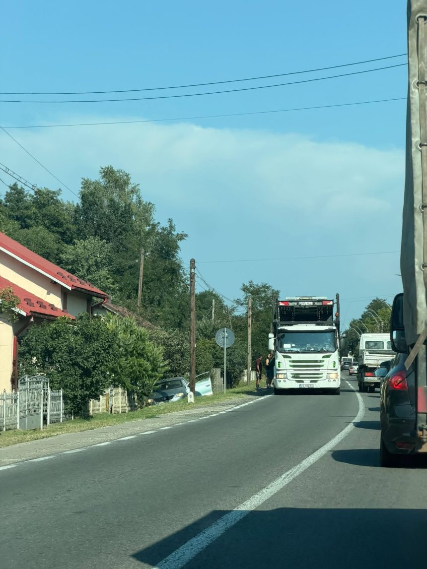 Accident de circulatie pe DN 1C in Busag Maramures