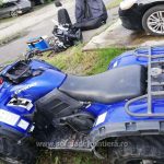 Accident pe DN18 in localitatea Mara Un sofer de ATV a fost ranit si transportat la spital