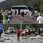 Accident tragic pe sosea in Italia 6 morti si 27 de raniti intr un carnagiu