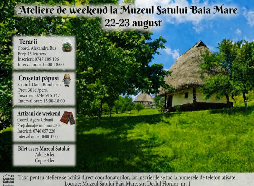 BAIA MARE Un weekend de neuitat Copiii creeaza parintii se bucura de relaxare