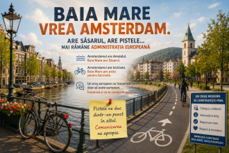 Baia Mare isi doreste sa devina ca Amsterdam Are Sasarul are pistele dar ii mai lipsete administratia europeana