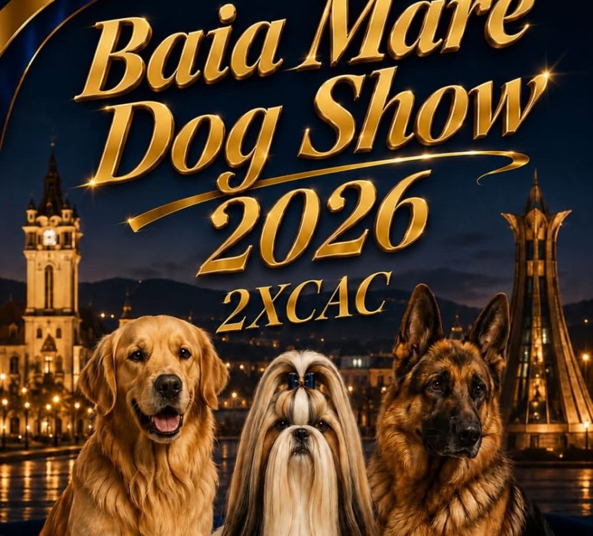 Baia Mare va organiza o noua editie a Dog Show 2026 Inscrierile sunt deschise