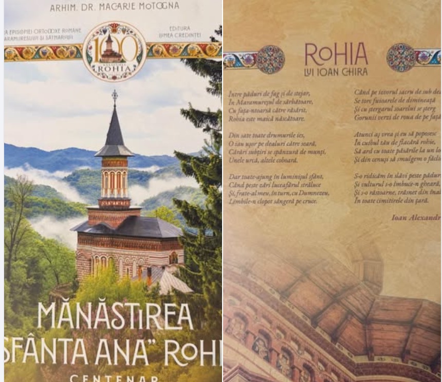 Centenarul Manastirii Sfanta Ana Rohia 19262026 o noua monografie dedicata istoriei asezamantului