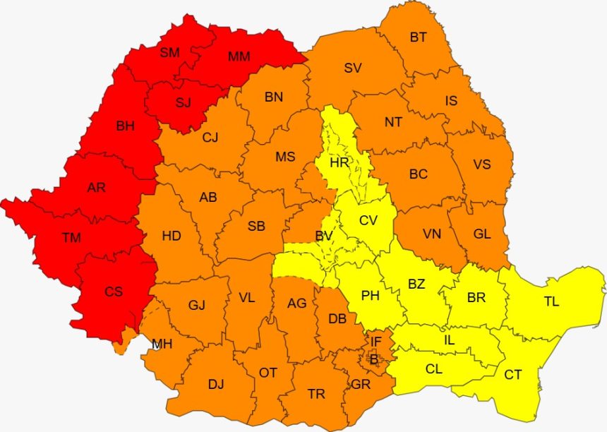 Cod Rosu de canicula in Maramures Autoritatile au intensificat masurile de alerta si fac apel la cetateni