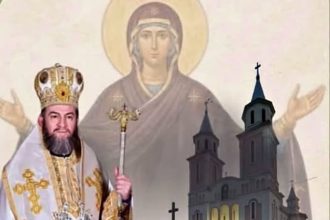Farcasa sarbatoreste PS Iustin va sfinti biserica si noul lumanarar Credinciosii vor avea acces in Sfantul Altar