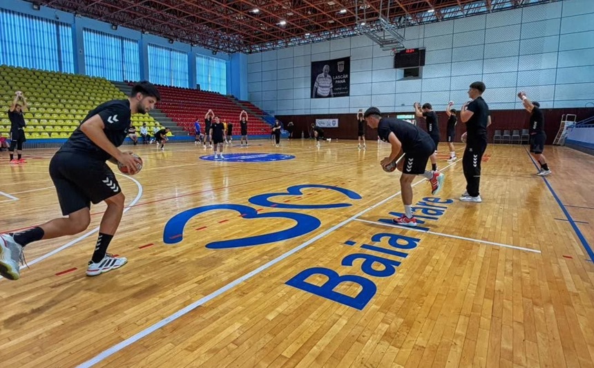 Handbal masculin CS Minaur Baia Mare pregatiri intense inainte de noul sezon
