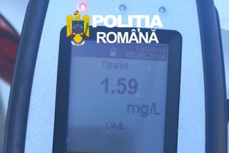 Inconstienta pe sosea la Copalnic Manastur conducea cu permisul suspendat si 159 mgl de alcool in aerul expirat