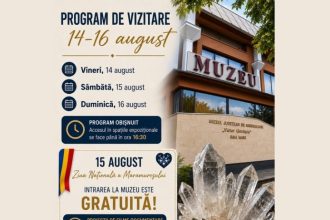 Intrare liberala Muzeul de Mineralogie din Baia Mare de Ziua Nationala a Maramuresului Ce program au vizitatorii in weekend