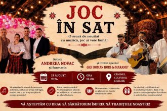 Joc in sat la Chechis muzica traditii si voie buna pe 15 august