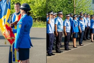 Juramant si promovari in grad la Jandarmeria Maramures