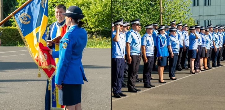 Juramant si promovari in grad la Jandarmeria Maramures
