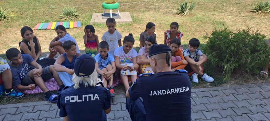 Lectii diferite pentru copii in cadrul proiectului Comunitate fara bariere