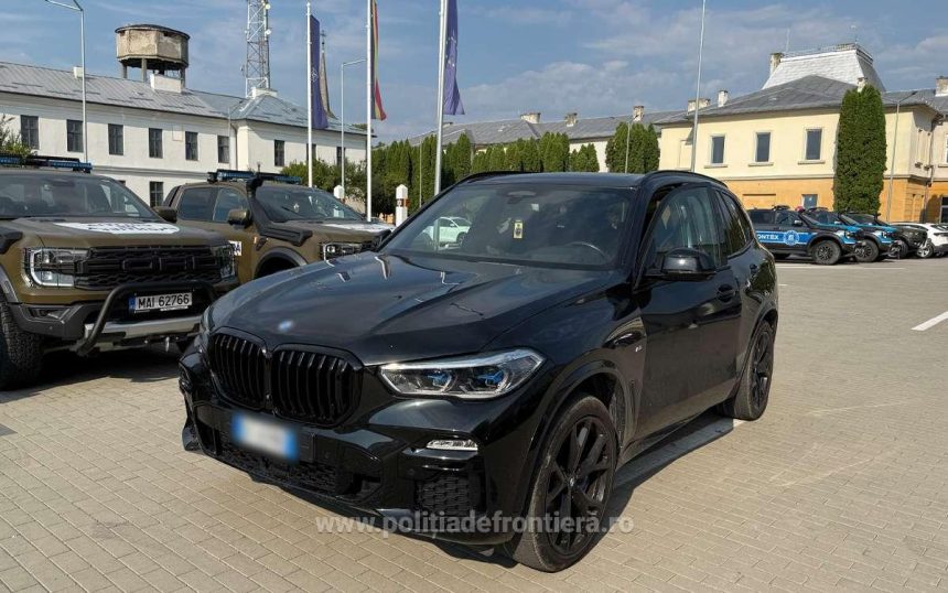 Masina in valoare de 315000 de lei cautata pentru confiscare in Italia gasita la Sighetu Marmatiei