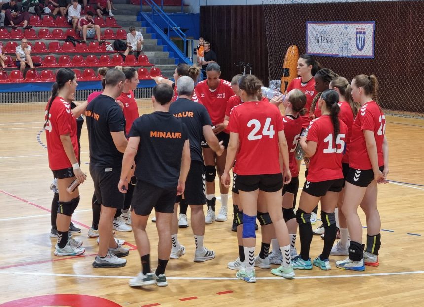 Minaur cedeaza in primul meci amical al verii in fata campioanei