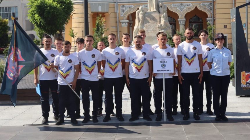 Pompierii voluntari din Recea reprezinta Maramuresul la competitia nationala de profesionism