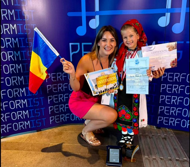 SARA MARIA BUTCURE PE PODIUMUL INTERNATIONAL O realizare deosebita la Istanbul