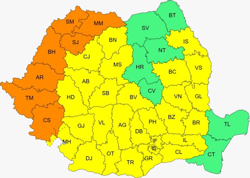 Temperaturi extreme in Maramures pana la 38 de grade si nopti tropicale