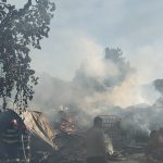 incendiu de amploare in nistru doua persoane ranite una avand arsuri pe 20 din suprafata corpului