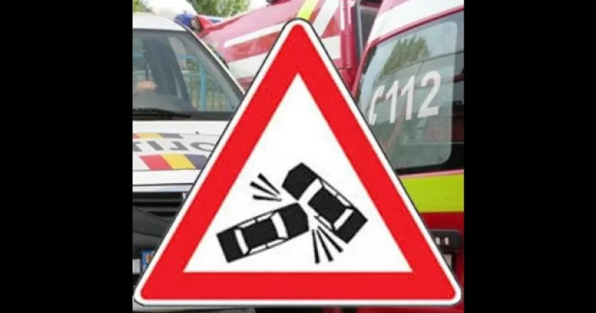Accident pe DN 18B, în Târgu Lăpuș: o femeie de 37 de ani a ajuns la spital