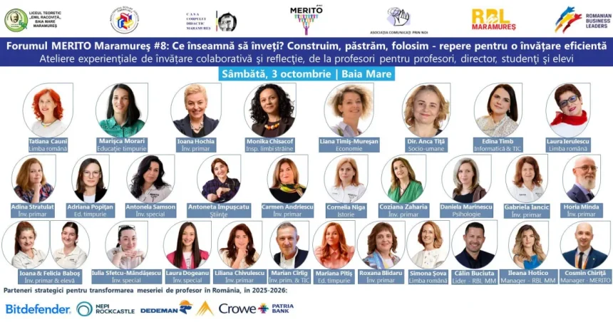Baia Mare găzduiește un eveniment major dedicat educației, cu acces gratuit