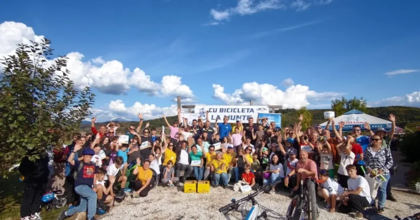 Bicicleta la Munte, ediția IV: pompieri voluntari și Maltezii, alături de participanți