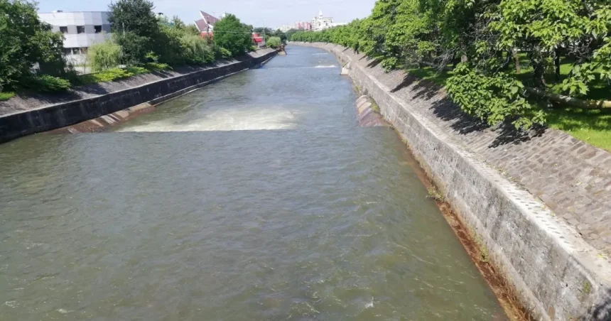 Curățare pe Săsar și Firiza. Două sisteme speciale, instalate în Baia Mare
