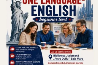 Curs gratuit de engleză în Baia Mare, înscrieri până la finalul lunii