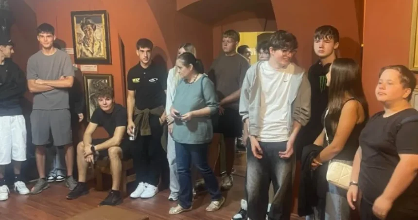 Elevii din Baia Mare au luat cu asalt Muzeul de Artă