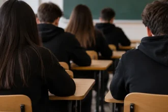 Elevii protestează azi față de uniforme - Vin la cursuri îmbrăcați în negru