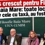 Filosofia din Baia Mare, căutată: toate locurile, chiar și cu taxă, ocupate