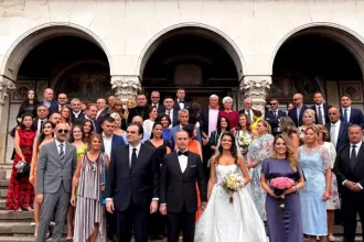 Imagini de la nunta ministrului Nazare cu maramureșeanca Maria Mihali