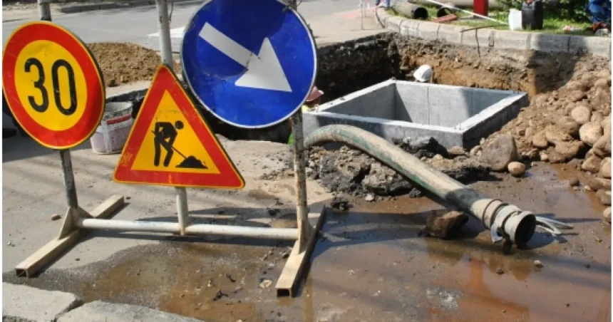 Lucrări de reparații la rețeaua publică de apă în Firiza și Tăuții Măgherăuș